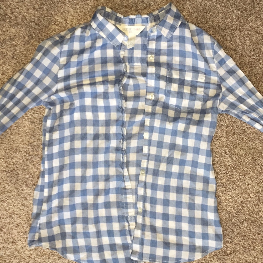 Blue flannel